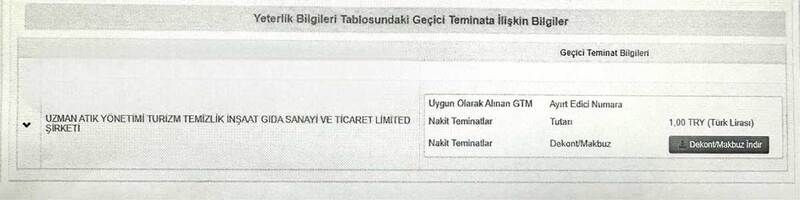 Büyükakın'ın danışmanından belge: O firma 1 tl vermiş
