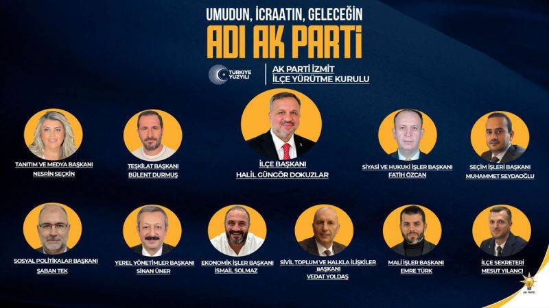 AKP İzmit’te icra belli oldu