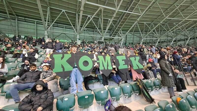 KO-MEK eğitmenleri Kocaelispor maçında