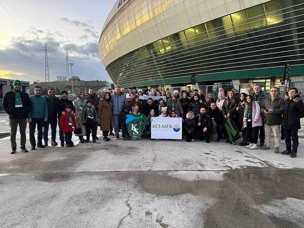 KO-MEK eğitmenleri Kocaelispor maçında