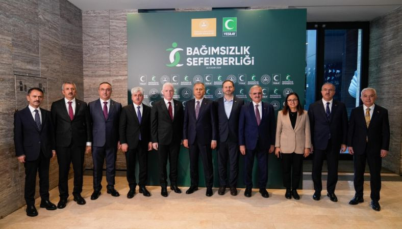 Vali, İstanbul'daki 'Bağımsızlık Seferberliği' lansmanına katıldı