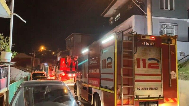 Kocaeli'de ev sahibi kiracıyı çıkarmak istedi! Kiracı evi yaktı