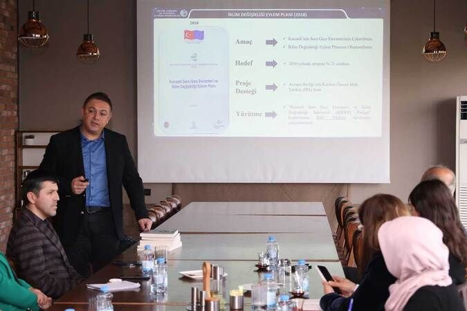 Büyükşehir, Malatya heyetine iklim ve enerji projelerini tanıttı