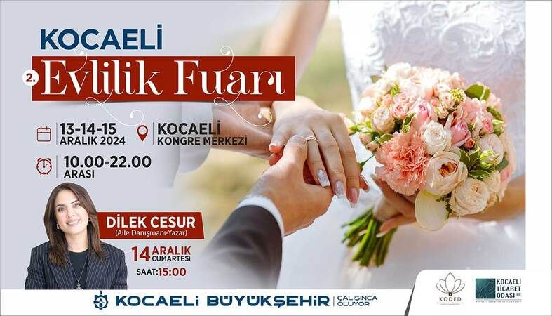 Kocaeli evlilik fuarı kapılarını açıyor