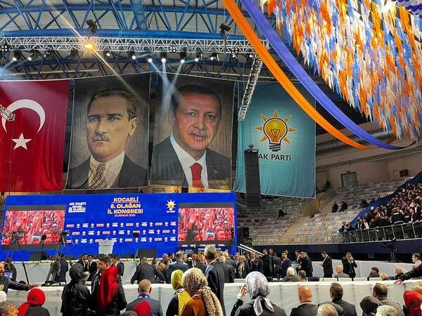 AKP Kocaeli kongresinde geniş güvenlik önlemi!