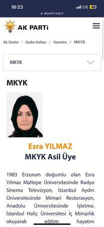 Eski başkanı unuttular AKP MKYK’ya delegelik dağıttılar