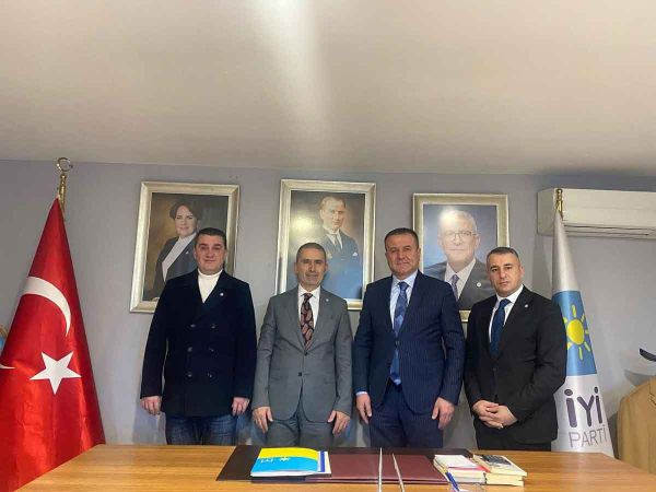 Oğlu Anahtar Partiye geçen Ali Korkmaz’dan İYİ Parti’ye ziyaret