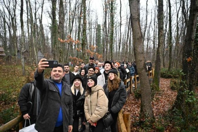 Kocaman rehber oldu, bakan yardımcısı ve öğrencilere bakın ne anlattı?