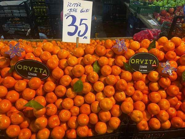 İşte yeni yıla girerken Kocaeli’deki pazarlarda meyve sebze fiyatları