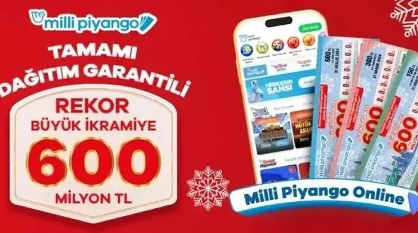 Kocaeli’de Milli Piyango bilet heyecanı sürüyor! Yılbaşı ikramiyesinin çekilişi saat kaçta?