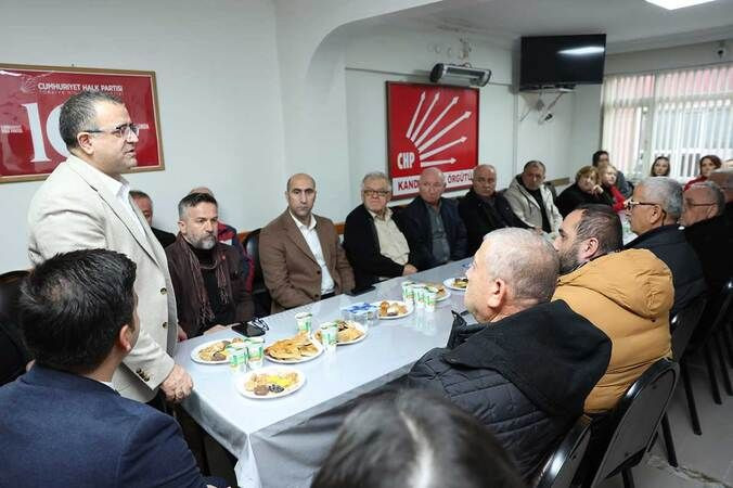 Başkan Gökçe, CHP Kandıra İlçe Örgütü'nü ziyaret etti