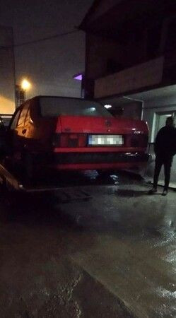 Kocaeli'de iki kişi drift atarken polise yakalandı