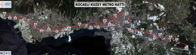 Kocaeli Kuzey Metro Hattı için ÇED kararı belli oldu!