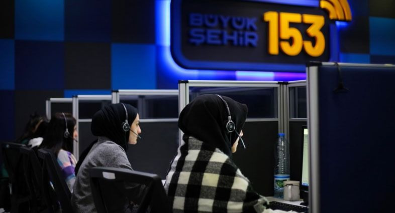 Büyükşehir Çağrı Merkezi, 1 milyon kişiyle iletişim sağladı