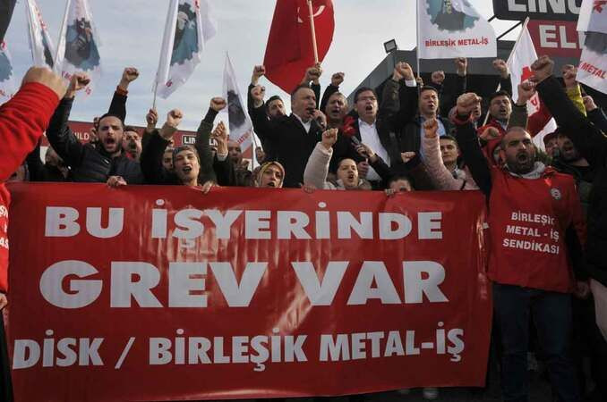 Kocaeli’deki o fabrikada işçiler greve çıktı