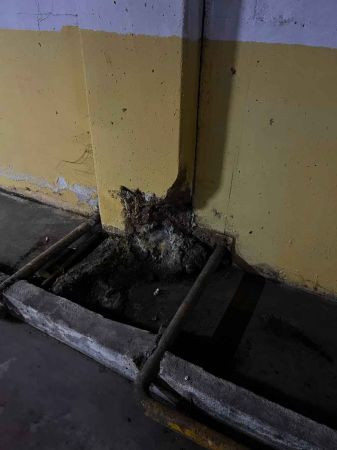 İzmit Belsa Plaza otoparkında korkutan görüntü!