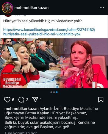 İlker Kazan’dan Hürriyet’e “Eve gel başkan eve gel!”