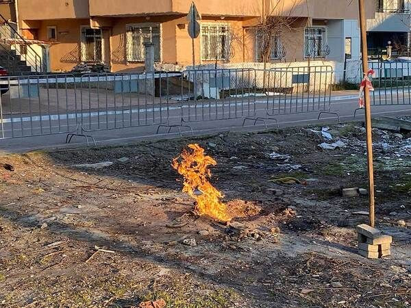 Bir haftadır yanıyor! Bunun metan gazı olduğuna emin misiniz?