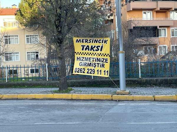 Mersincik Mahallesi’ne taksi durağı geldi