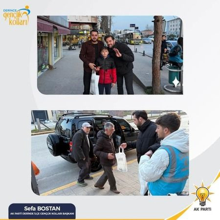 AKP Derince’nin gençleri ‘İftara 5 kala’ sahaya indi
