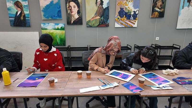 Büyükşehir, Dünya Ressamlar Günü’nde anlamlı bir etkinlik düzenledi