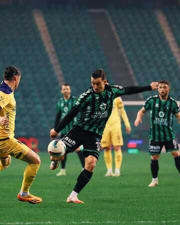 Kocaelispor’un galibiyet hasreti devam etti: 1-1