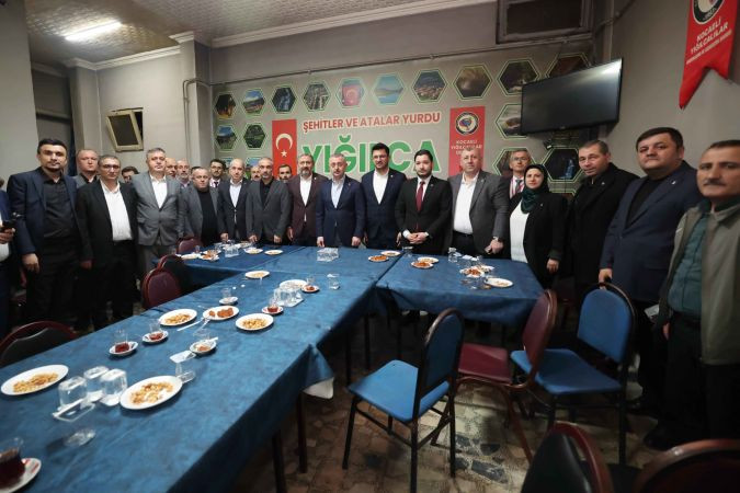 Büyükakın iftara konuk oldu “Baş tacımızsınız”