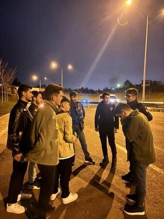 Ülkücüler Kocaeli’de polislere baklava dağıttı